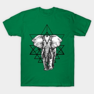 geometric elephant T-Shirt